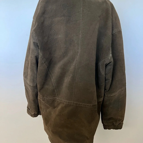 Vintage Genuine Leather Toggle Jacket (Size XL) - Picture 4 of 8